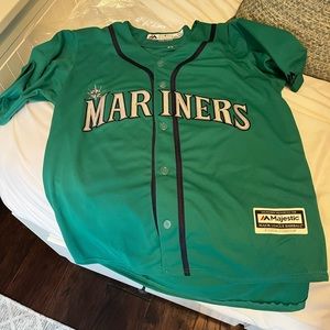 Youth medium authentic Mariners Griffey jersey.